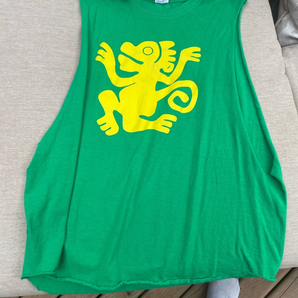 Nostalgic 90s Legend of the Hidden Temples Green Monkeys Team Tank Top